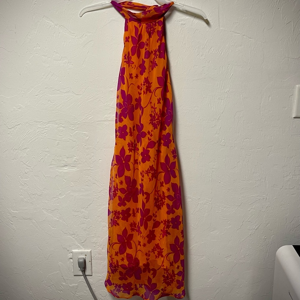 LONG PAIGE NEW YORK DRESS.